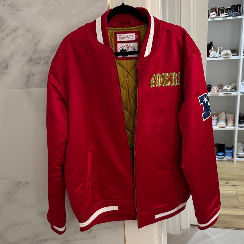 49ers Red Bomber Jacket